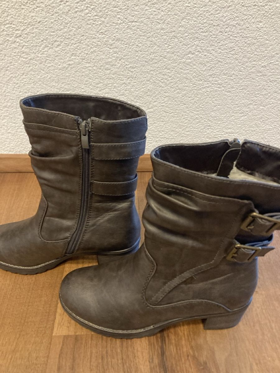 Rieker Scarpe da donna: Endet 4.Juni- Winterstiefel- halbhoch, Gr.37 – Usato da Marthalen venduto da 052michi 3