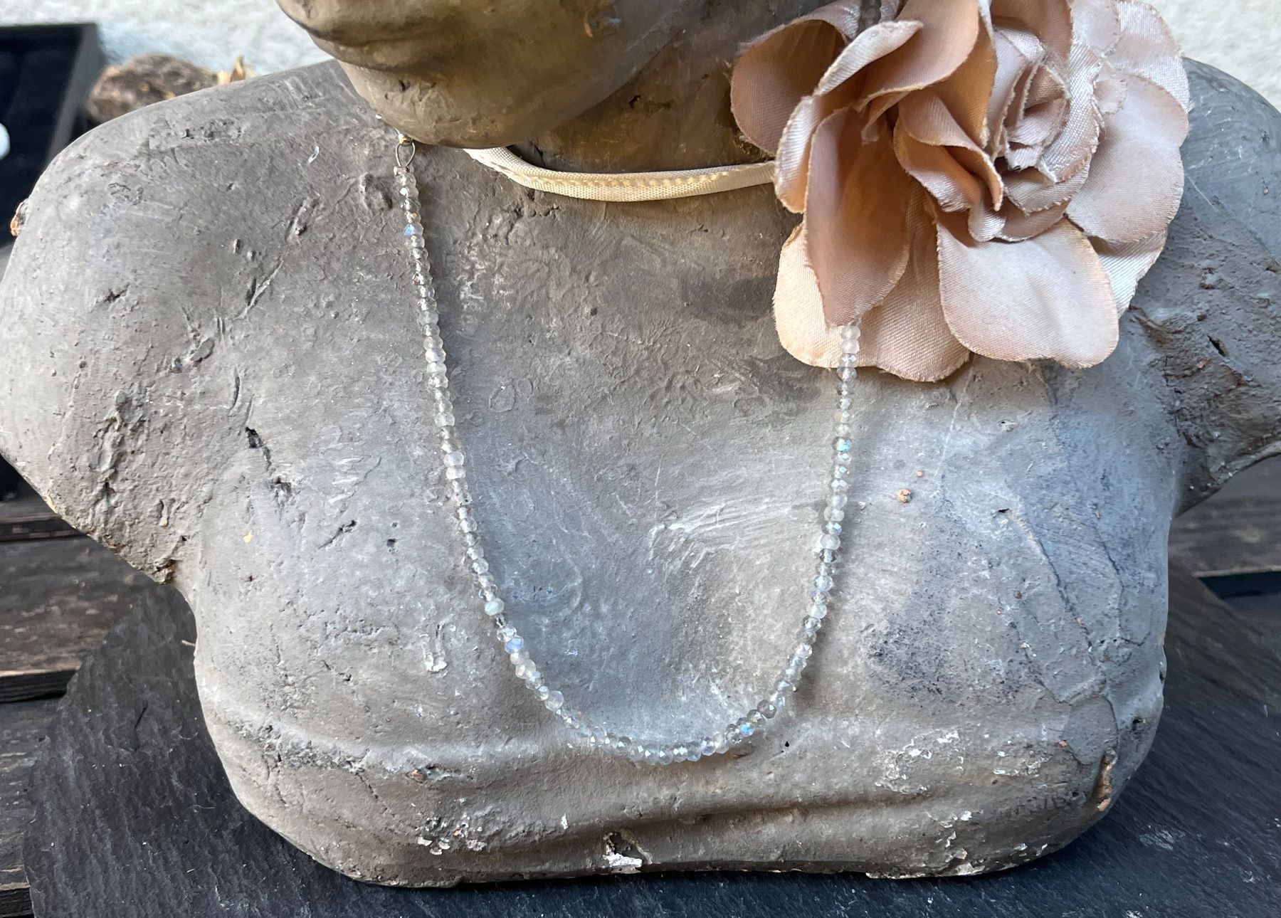 Catenine: Labradorit Kette – Nuovo (secondo la descrizione) da Diegten venduto da hamofi57 2