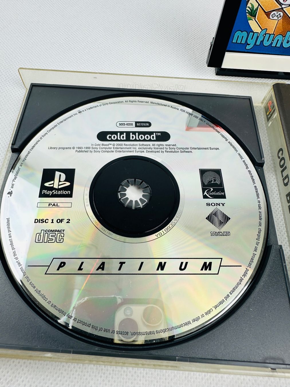 Giochi: Playstation 1 PS1 Cold Blood deutsch CIB – Usato da Kappel SO venduto da MyFunBox 3