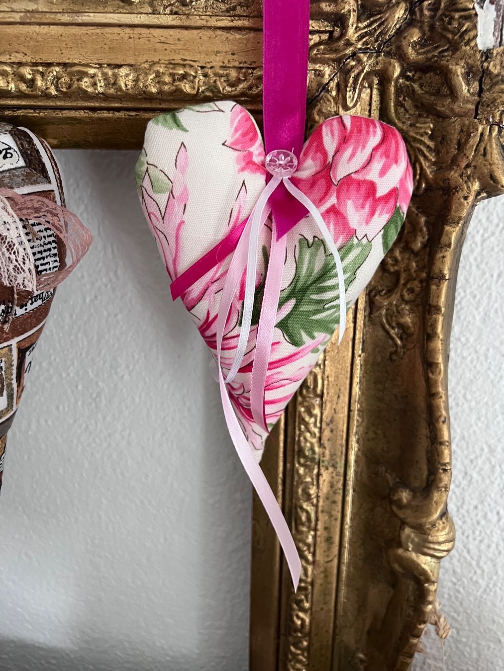Tutte le decorazioni: Stoff Herz - Shabby – Nuovo (secondo la descrizione) da Walzenhausen venduto da Cerna007 4
