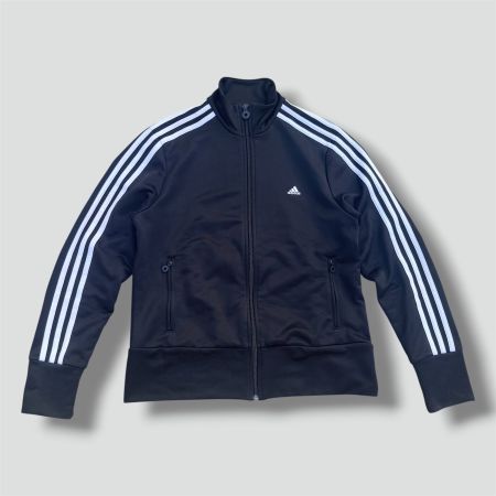 Adidas streetwear black Y2K track jacket vintage retro sport