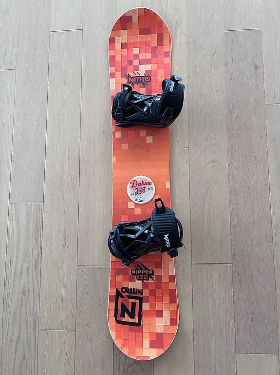 Board: Snowboard Nitro Ripper 132 – Usato da Wauwil venduto da Trollibus