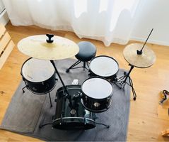 Ludwig Pocket Kit By Questlove, Black Sparkle