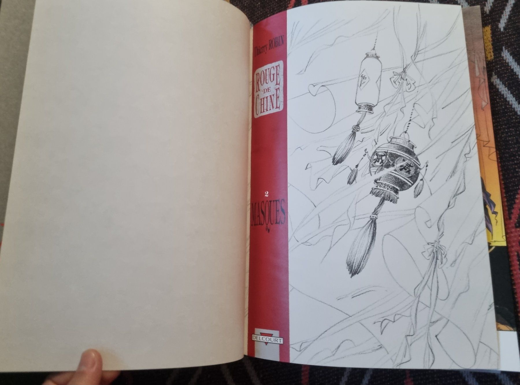 Fumetti: BD Rouge de Chine: Masques, Thierry Robin – Usato da Fribourg venduto da sal_5ln6 2