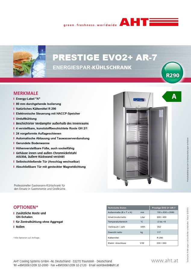 Frigoriferi: Friulinox Kühlschrank EVO 2+AR-7 – Usato da Effretikon venduto da abe_7b2k 3
