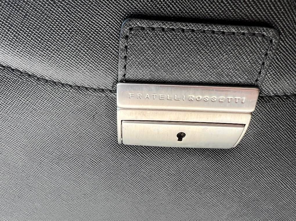 Fratelli Rossetti Taschen: Porte-documents en cuir Fratelli Rossetti – Neu (gemäss Beschreibung) aus Les Mosses von Giadigia 1
