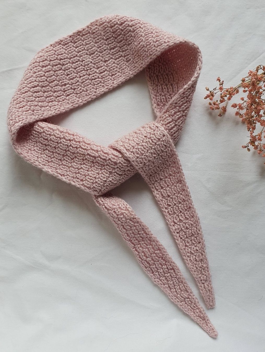 Foulard & Sciarpe: Mini scarf, Strickschal, Handgestrickt, Unikat, Geschenk – Nuovo e nell'imballaggio originale da Neunkirch venduto da Sandramay 3