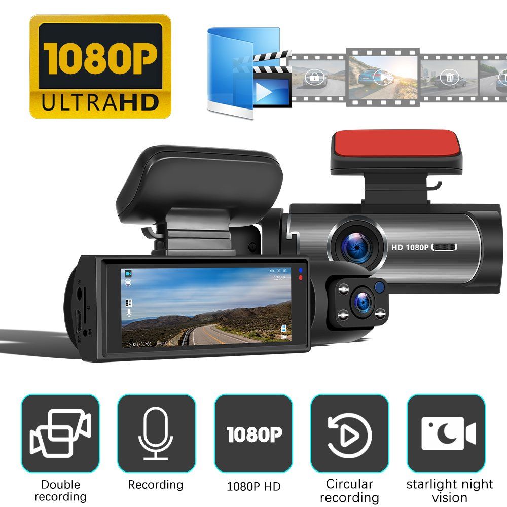 Action Cam: Weitwinkel-Auto-DVR-Recorder High-Definition-Nachtsicht – Nuovo e nell'imballaggio originale da Genève venduto da Top-Trend 8