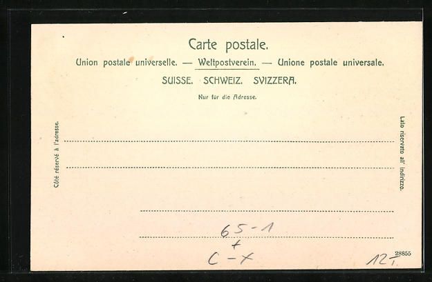 Cartoline postali: Les Avants, Partie am Bahnhof mit Teilan – Usato da Berlin venduto da bartko-reher 1