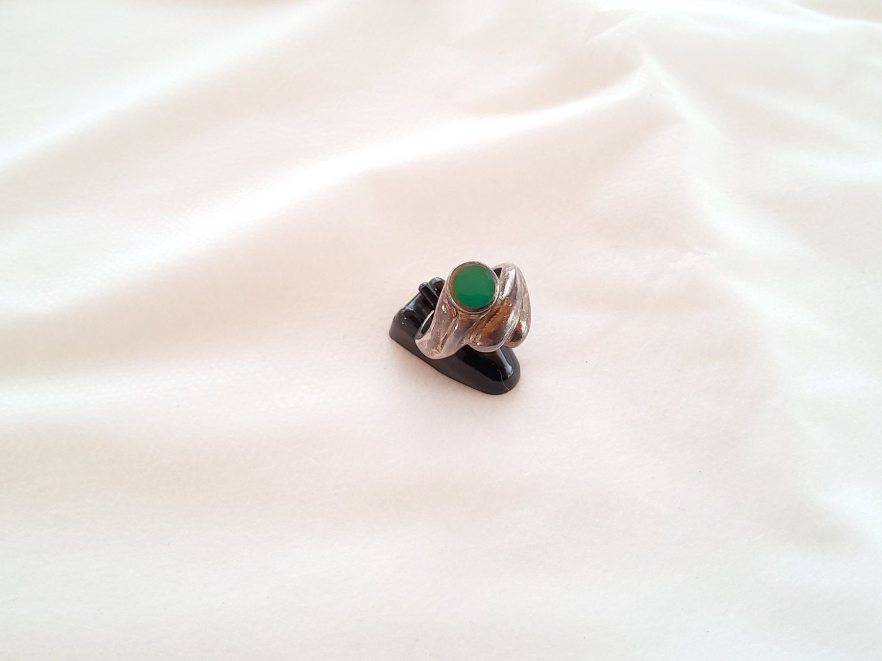 Anelli: Bague en argent 925 avec pierre  – Usato da Malleray venduto da Broc-Mo 9