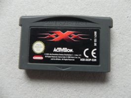 Nintendo Gamboy Advance GBA Action Game XXX  Trible X