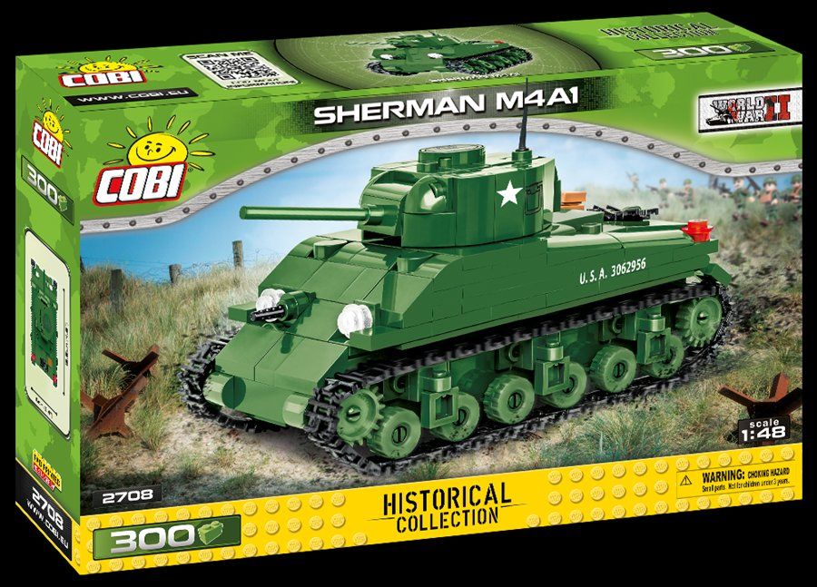 Cobi Kit di modellismo & Modellini statici: Cobi Sherman M4A1 – Usato da Winterthur venduto da Jakobina