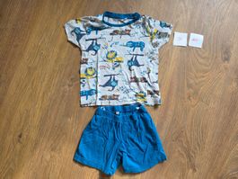 Kurzarm Pyjama 2-teilig Gr. 98/104