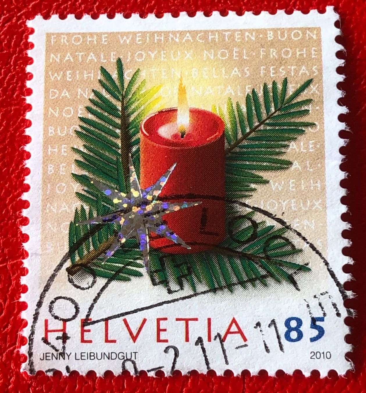Tutti i francobolli: Nr.1373  Kerze 2010 mit Stempel Le Locle – Usato da Aarau venduto da Billa007