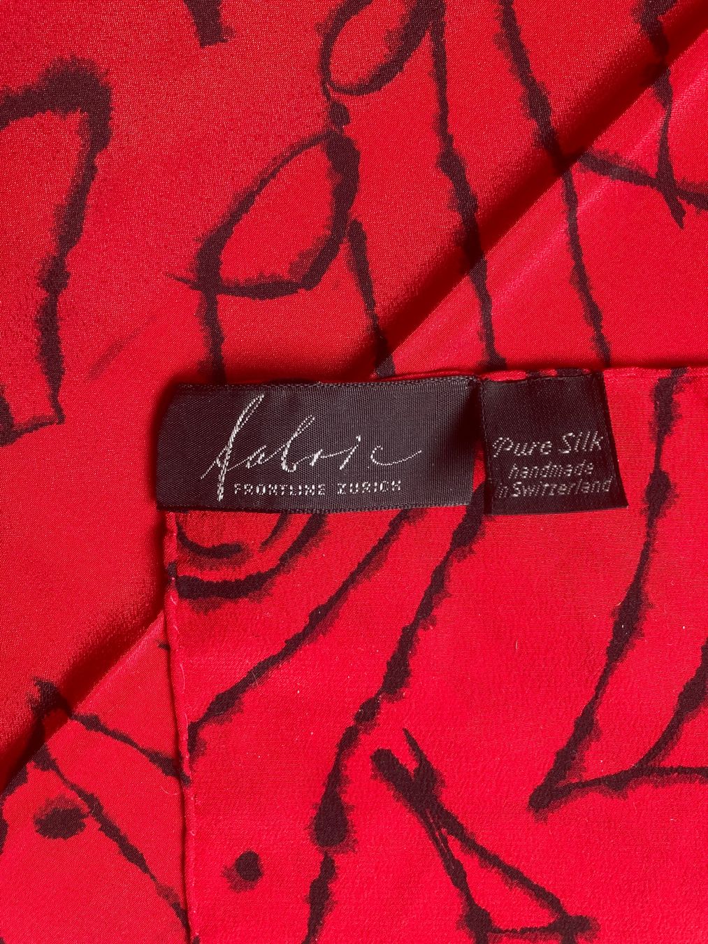Fabric Frontline Foulard & Sciarpe: Fabric Frontline Seidentuch – Nuovo (secondo la descrizione) da Bolligen venduto da Jerry127 1
