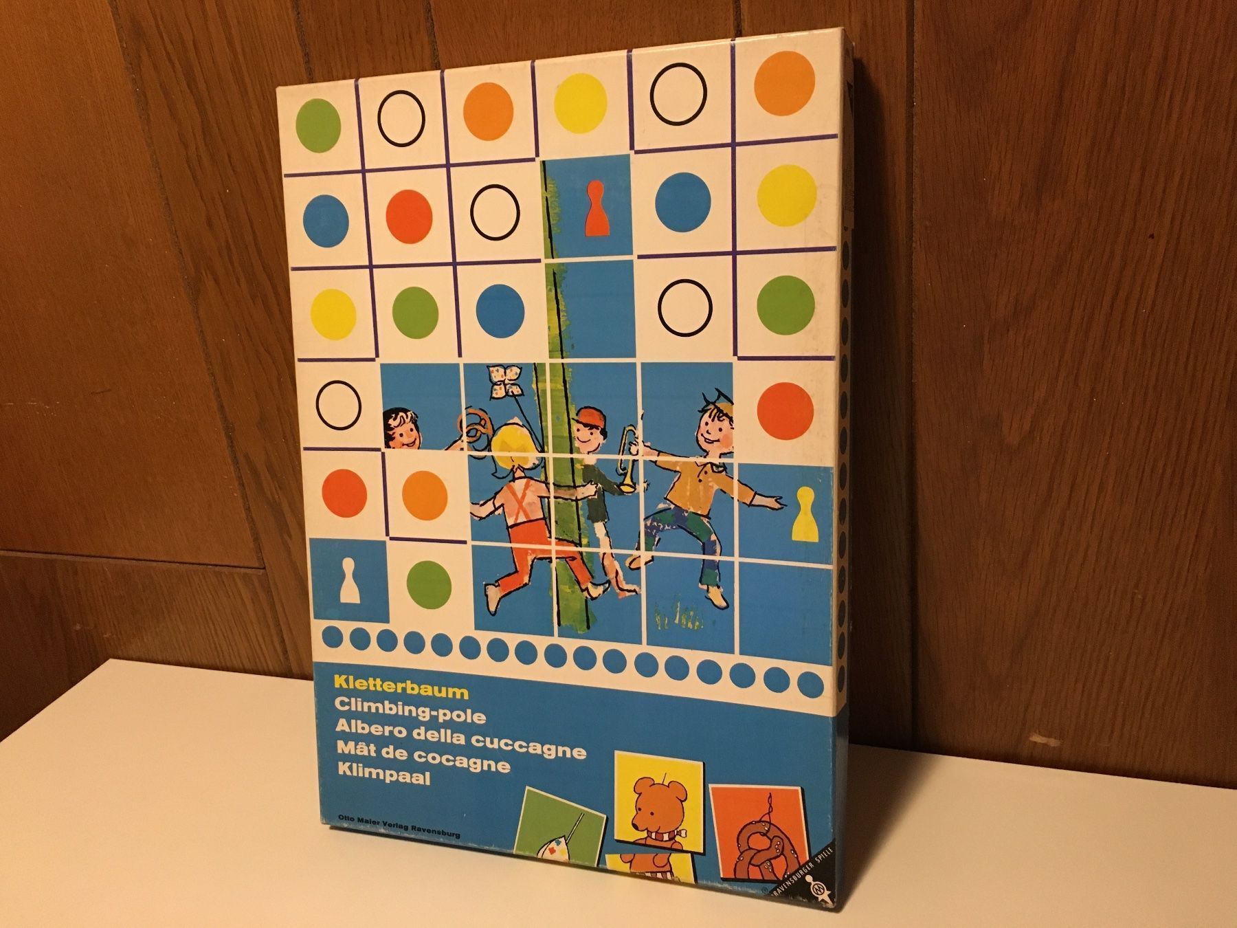 Ravensburger Giochi: Kletterbaum - Spiel von Ravensburger - 1969 – Usato da Andwil SG venduto da Rainboli
