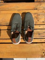 Herren Slip-On Sneaker Gr. 43 – Olivgrün – NEU & ungetragen