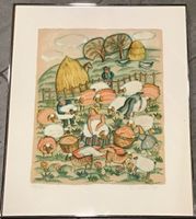 Francoise DEBERT (1934)    LITHOGRAPHIE SIGNIERT NUMMERIERT