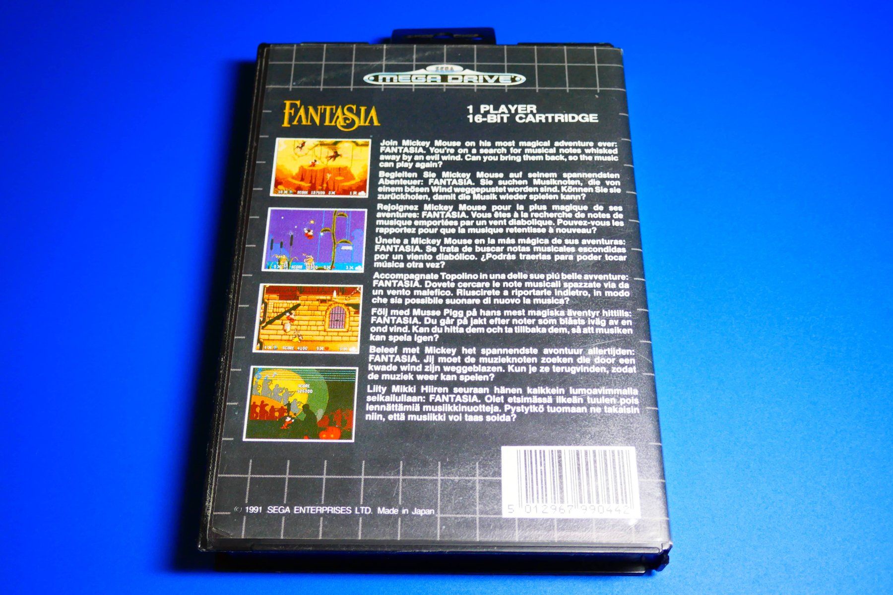 Sega Giochi: Fantasia - Sega Mega Drive – Usato da Vuarrens venduto da Espace-Retro 5