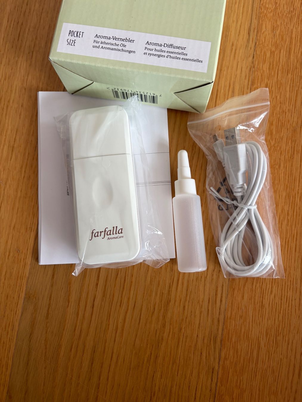 Farfalla Diffusori di oli essenziali: Farfalla Aromacare - Diffuser / Vernebler – Nuovo e nell'imballaggio originale da Windisch venduto da Laura_1991 2