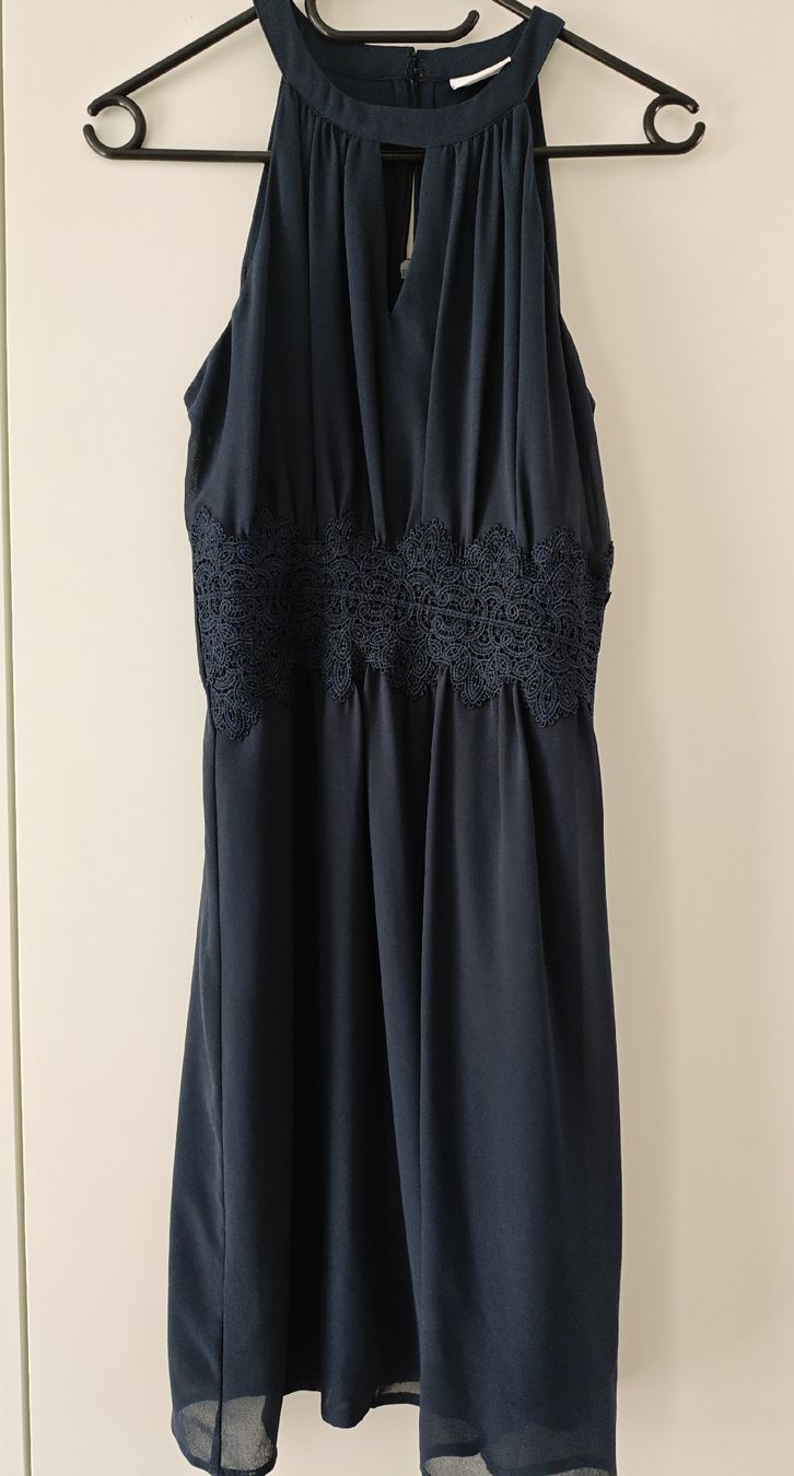 Vila Kleider: Festkleid Marine Gr 36 – Gebraucht aus Heiden von Sunshine1504