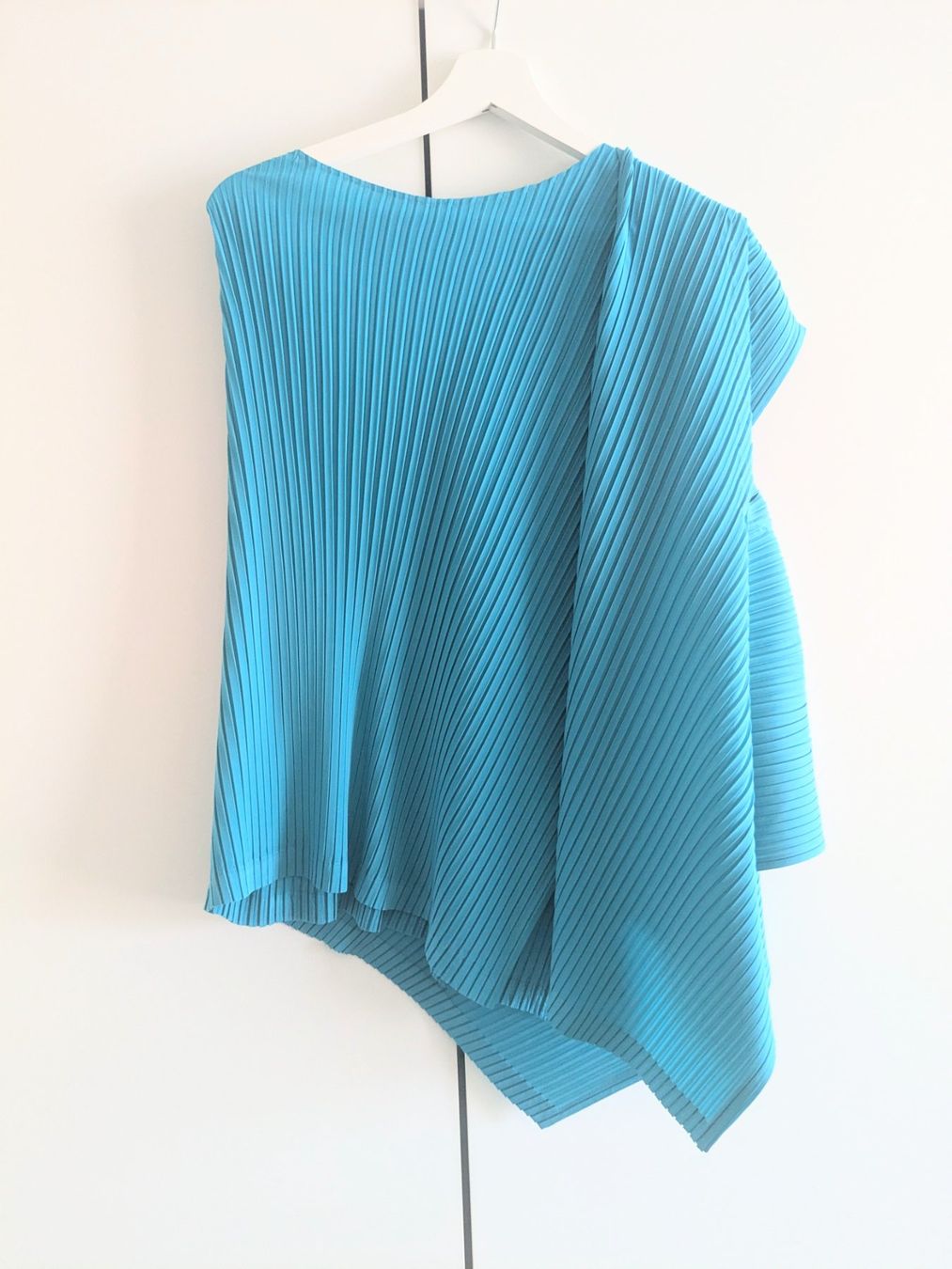 Camicette: Issey Miyake Pleats Please Bluse Türkis – Usato da Kloten venduto da nad_ys78 2