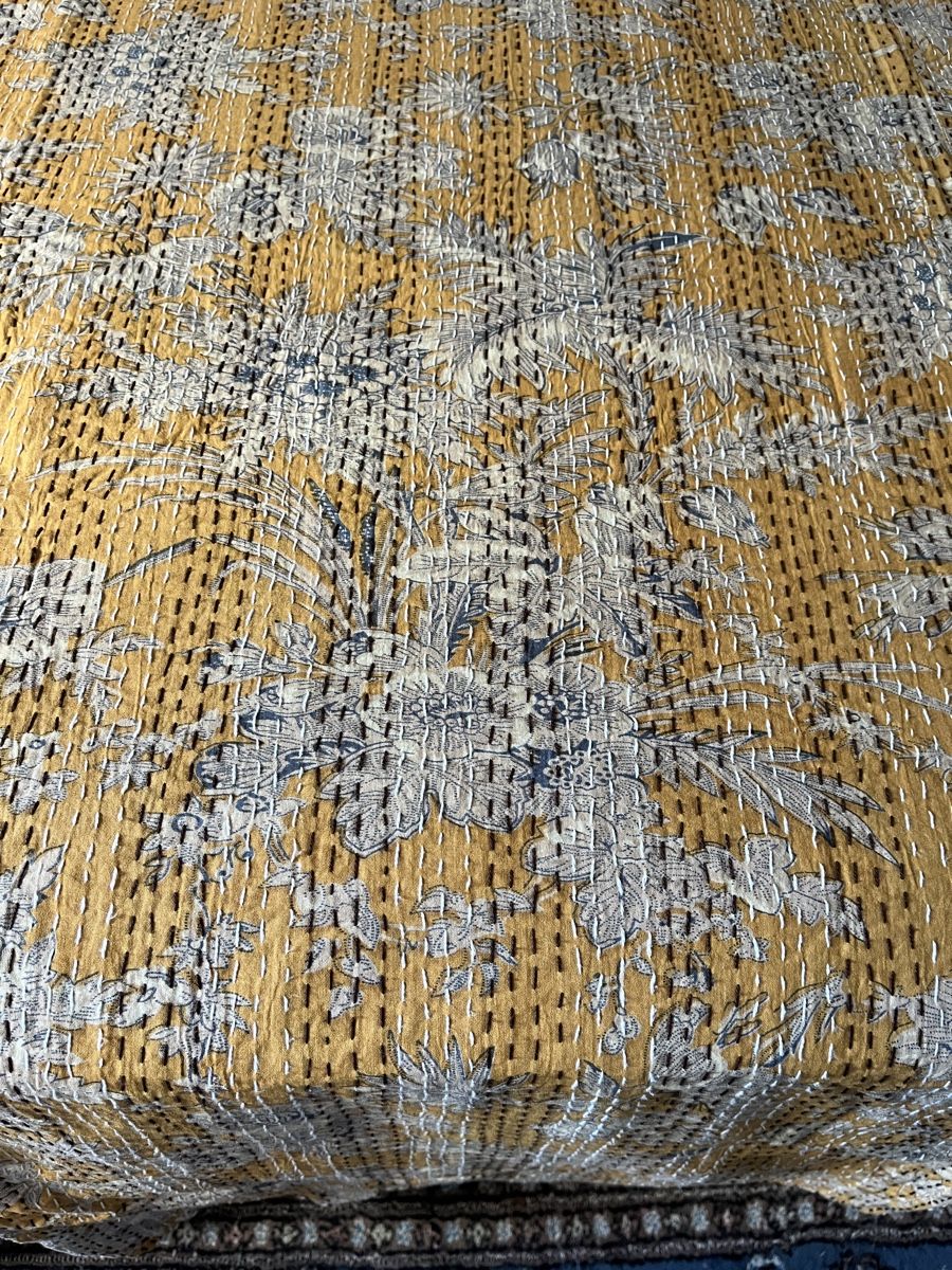 Betten: Indian Cotton Kantha Quilt Queen Bed Bedspread – Neu und originalverpackt aus Chiasso von Pat_chuli 3