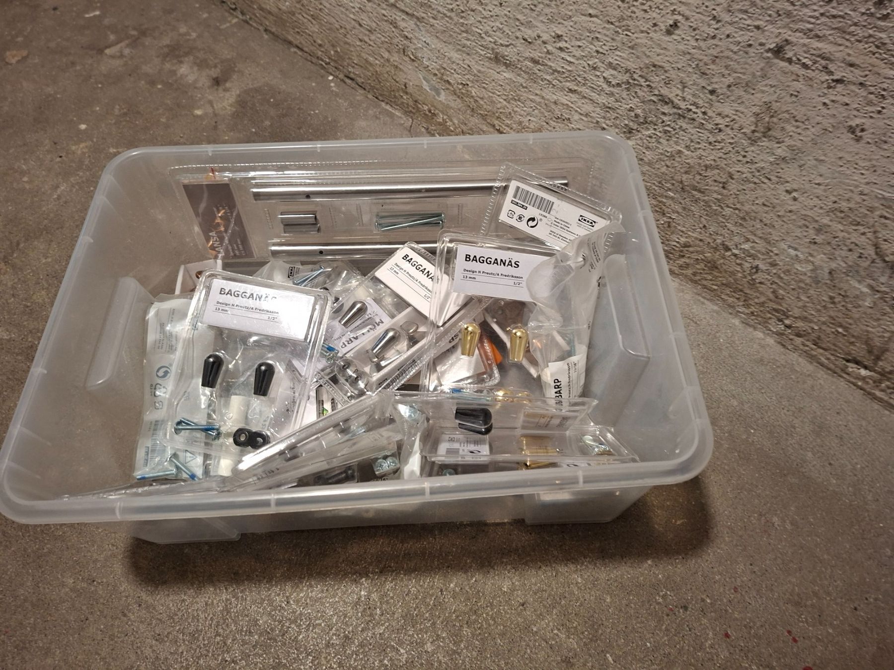 Ikea Eisenwaren: Schubladenknöpfe verschiedene – Neu und originalverpackt aus Steffisburg von locos97