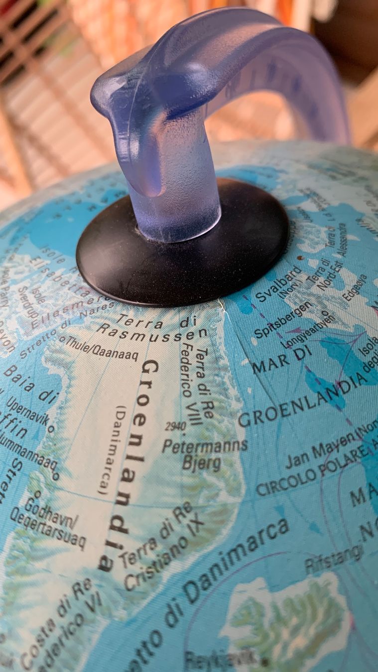 Altro in Decorazioni & Accessori: Mappemonde en italien – Usato da Biel/Bienne venduto da joogloo 2