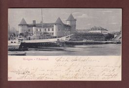 MORGES - Arsenal - Bateau - 1900