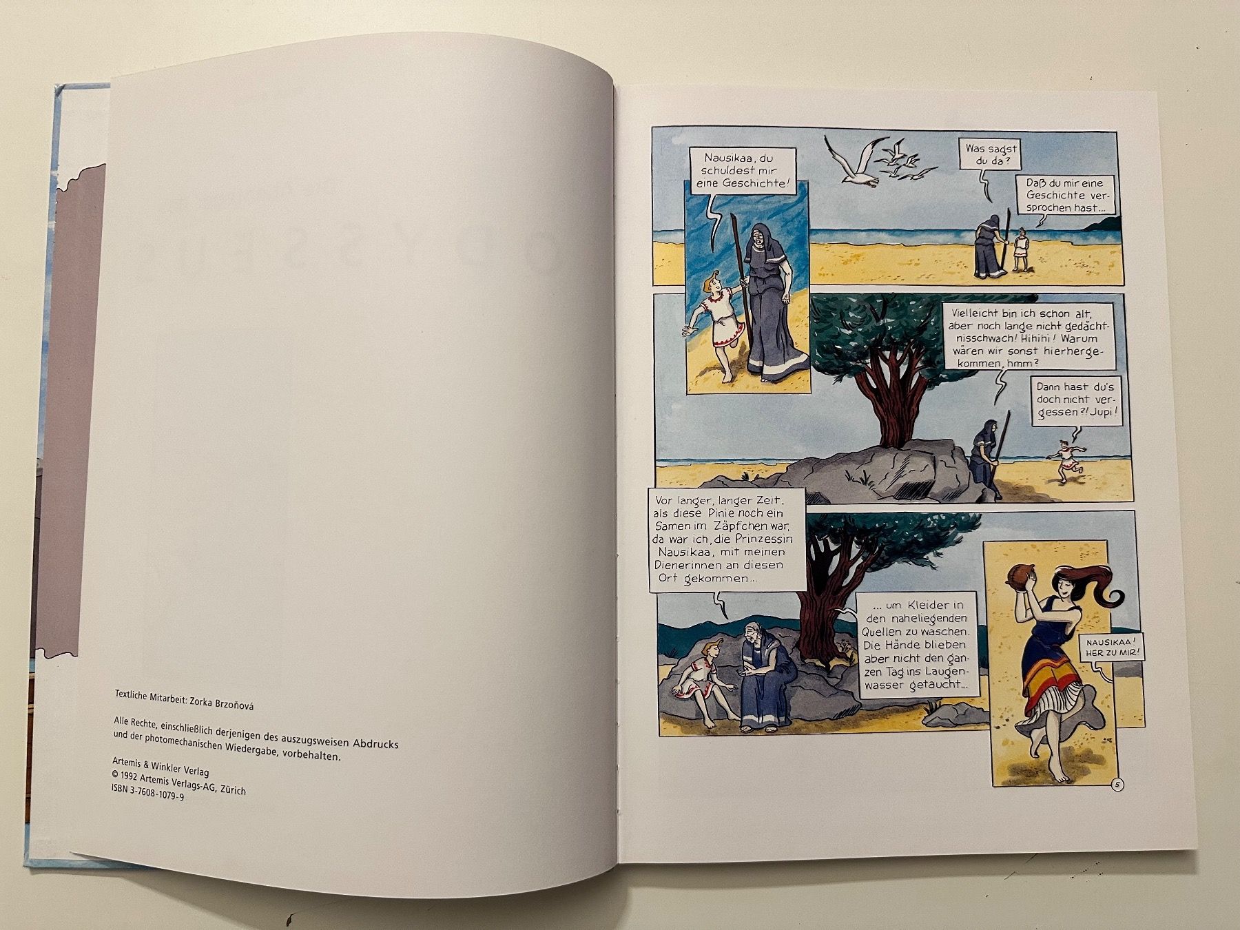 Fumetti: Die Abenteuer des ODYSSEUS - HARDCOVER - 1992 – Usato da Münsingen venduto da Ganjam 3