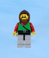 Lego Minifigur Dark Forest - Forestman 4, Light Gray Legs