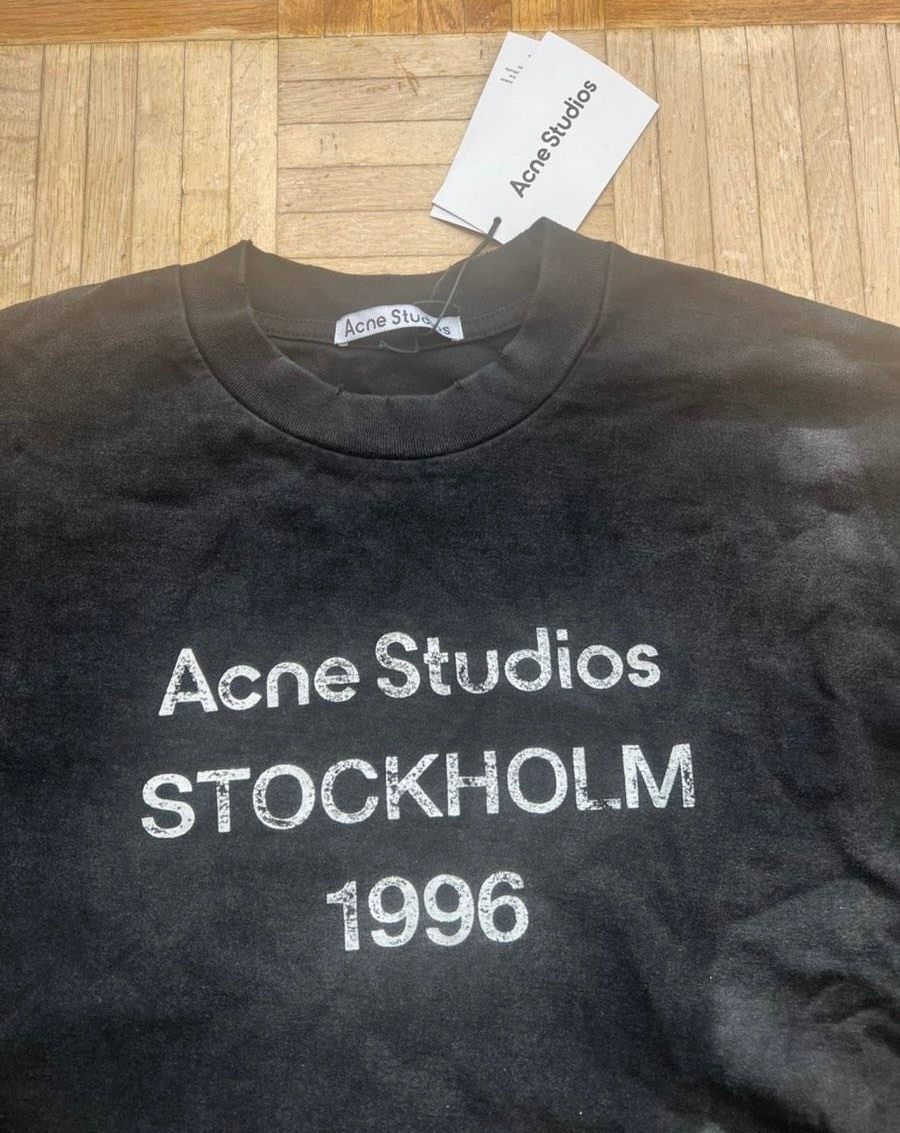 Acne Studios T-shirts: Acne Studios Longsleeve Gr. M, schwarz – Neuf (Voir description) à Triesen par dardaleni 1