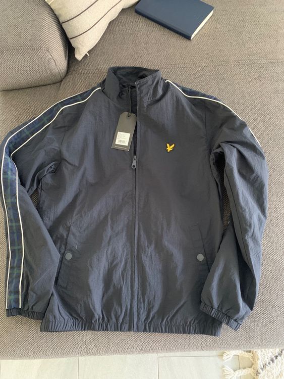 Veste Lyle & Scott Homme XL – Noir, Doublure Maille – Occasion Très Bon état – Capuche Cachée