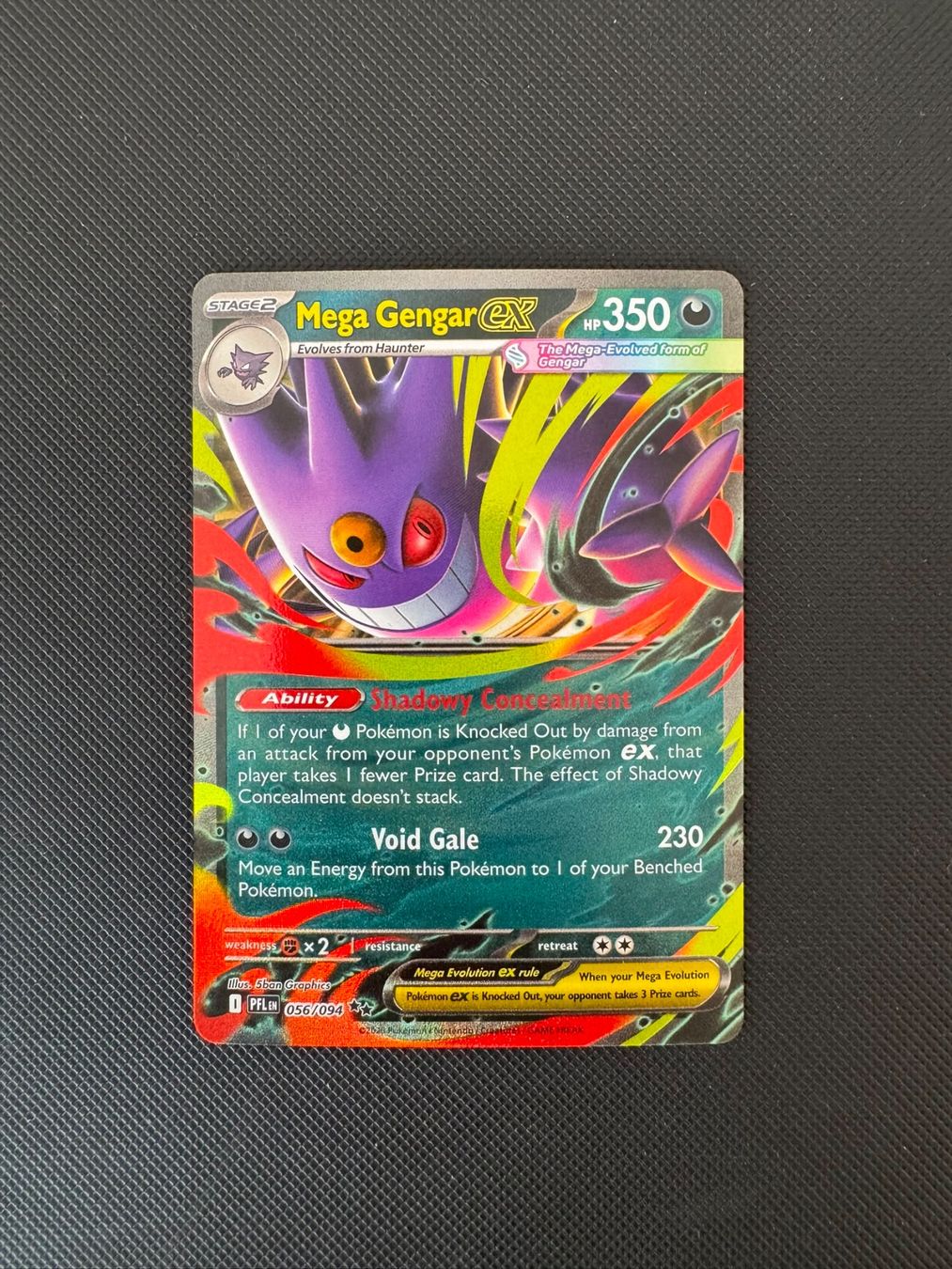 Pokémon Carte collezionabili: Pokémon Mega Gengar ex 056/094 – Usato da Seuzach venduto da provenzano18