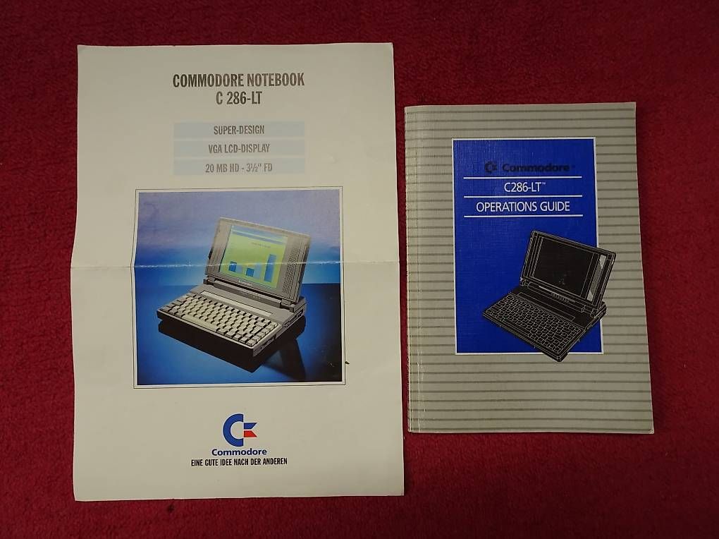 Livres: Betriebsanleitung zu Commodore Notebook C286-LT – D'occasion à Buchs SG par Aominchric