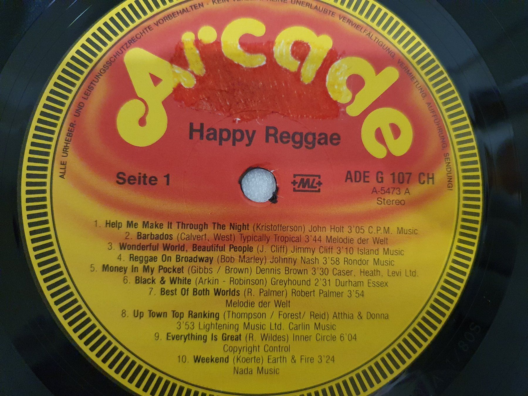 Dischi in vinile: Happy Reggae – Usato da Uster venduto da Vinyl-Leidenschaft 4