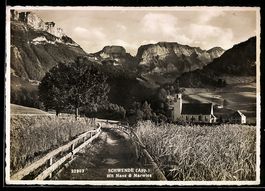 AK Schwende /App., Panorama mit Mans & Marwies