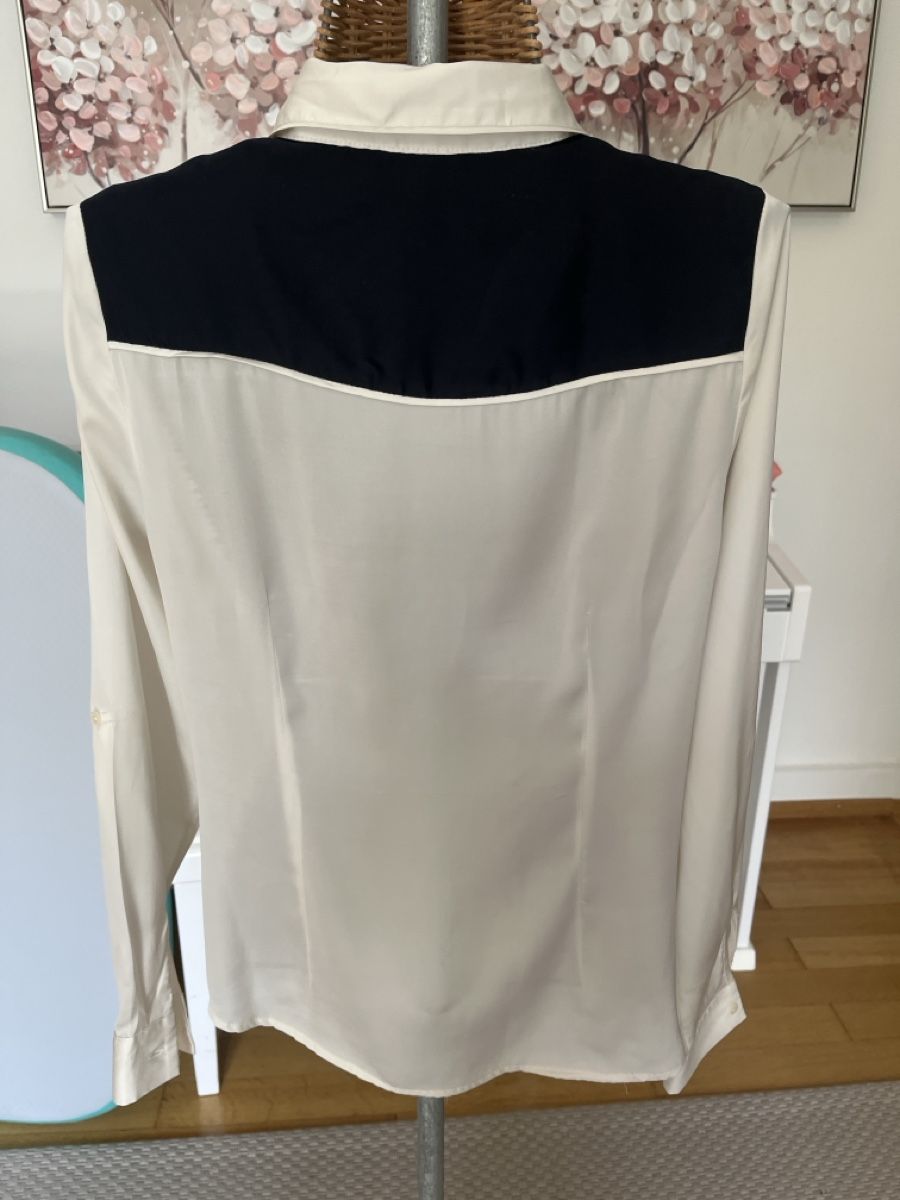Chemisiers: Bluse AP, weiss mit Stickereien, 40 – D'occasion à Solothurn par Bobesch08 5