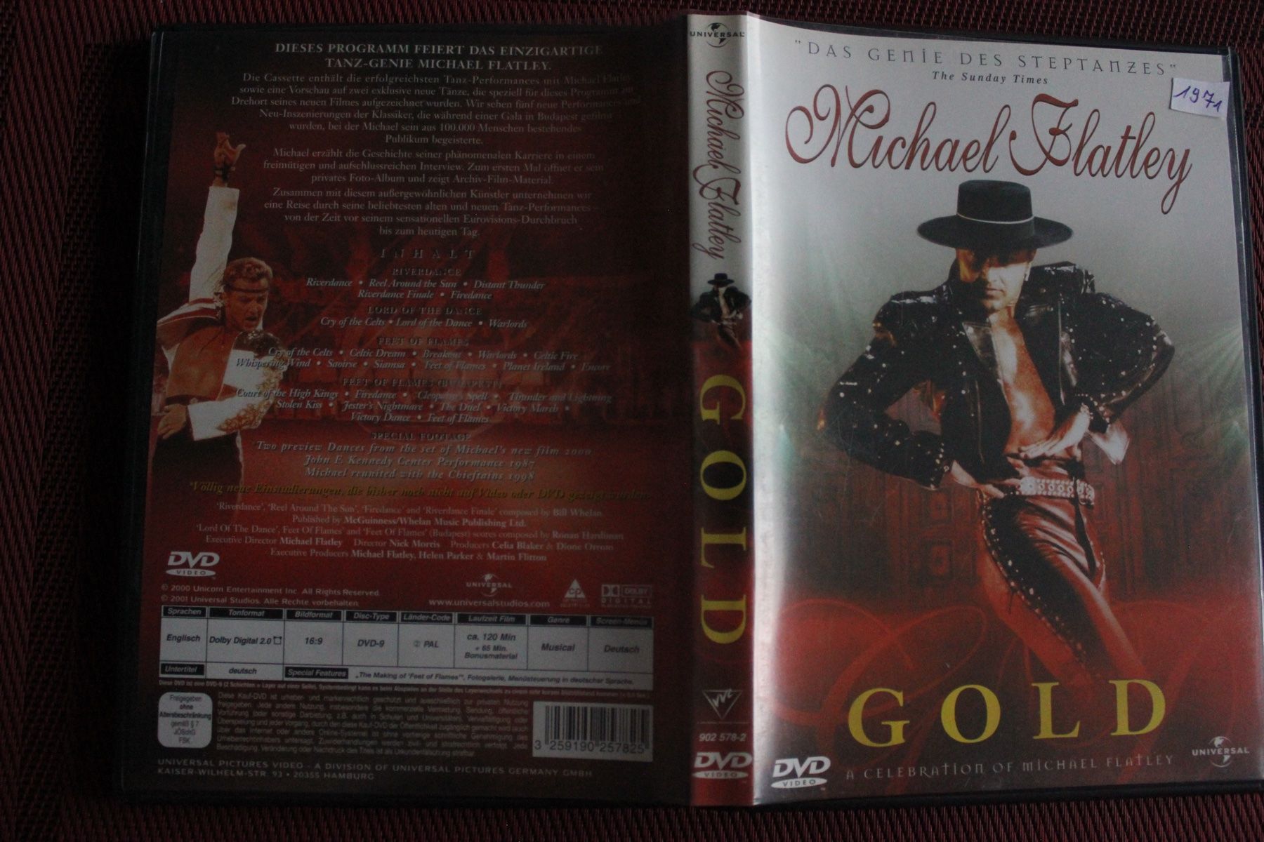 Alle DVDs: Michael Flatley - Gold: A Celebration of Michael Flatley | – Gebraucht aus Geroldswil von Schlumpfine1973