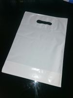 100 Plastiktaschen Gr. 60x50cm aus recyceltem Plastik