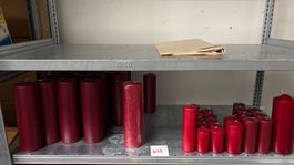 635 Posten Kerzen aus Liquidation