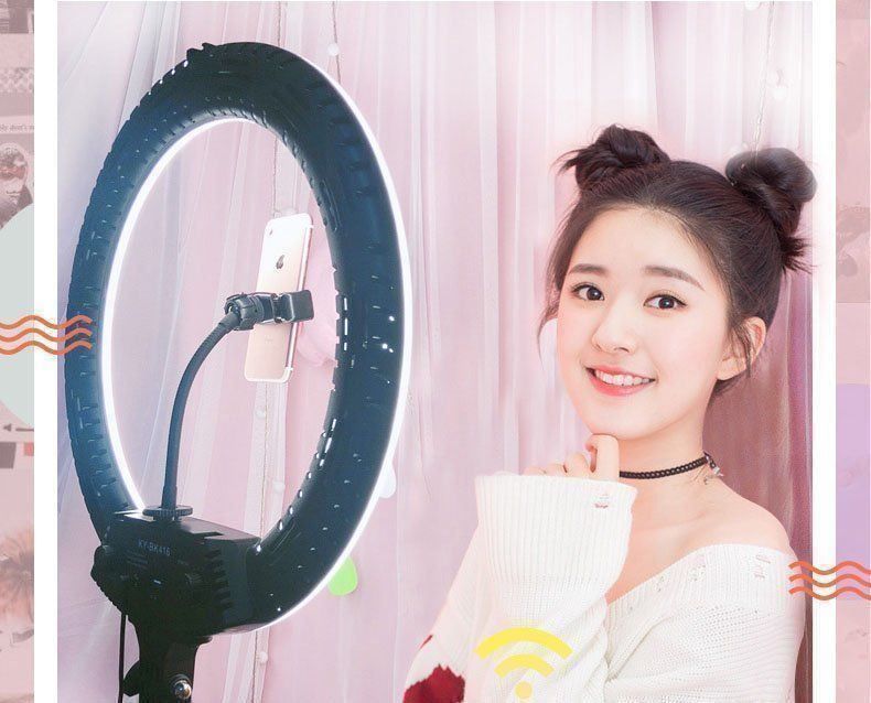 Lampen: lampe selfie 36cm avec trépied et remote – Neu und originalverpackt aus Morges von DigiAC 1