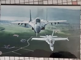F/A-18 und MiG-29 Schweizer Luftwaffe