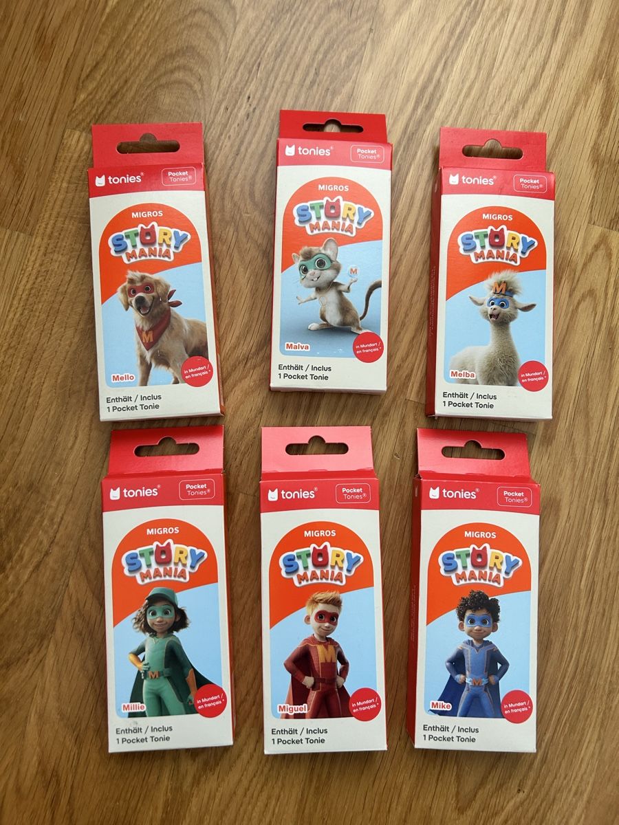 Migros Spielzeuge: Migros Tonie – Neu und originalverpackt aus Wattenwil von Nathaliesunny88