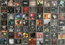 Super Old School Black Metal CD Sammlung (90er/2000er-Jahre)