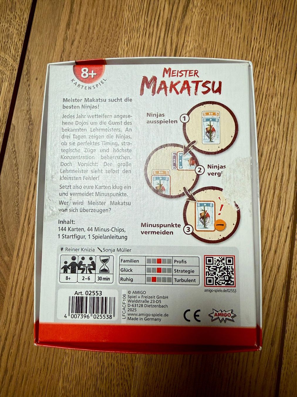 Amigo Spiele: Meister Makatsu – Gebraucht aus Villigen von chrishacky 1