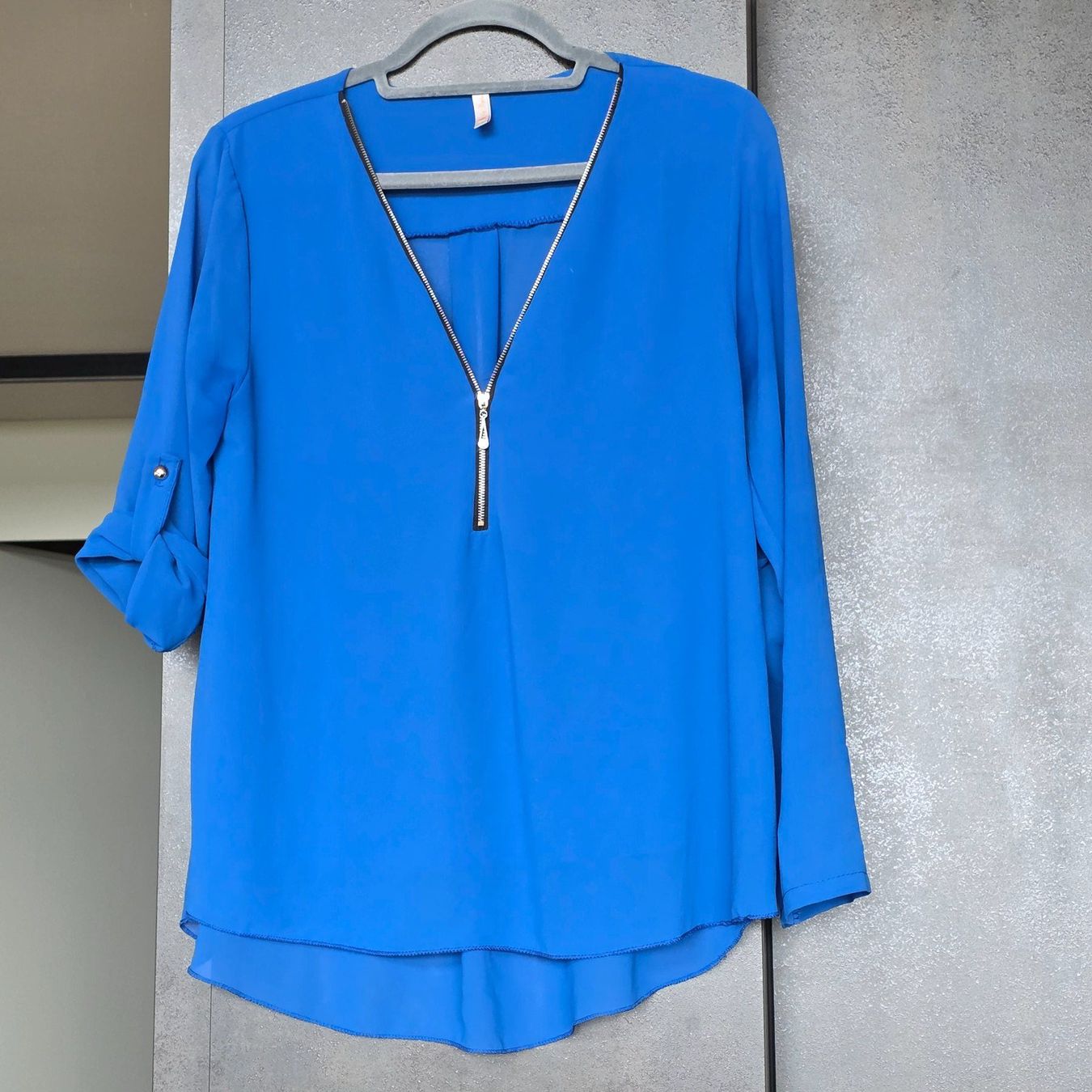 Blusen: 🐸 BLUSE / TUNIKA ROYALBLAU M – Gebraucht aus Môtier (Vully) von Frogs