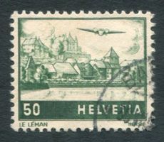 Flugpost 1941 29.2.01⊙ Doppelprägung, mit Attest, ZS 550.00