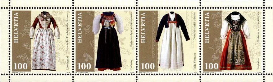 Alle Briefmarken: Block Schweizer Trachten** – Neu (gemäss Beschreibung) aus Dottikon von haeusibuh5